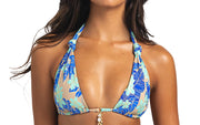 Emilia Knot Halter-Delphin Bikini