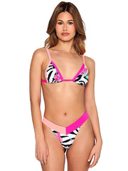 Beach Bunny: Alex Micro Tri-Naomi Micro Bikini (B2537T20-ZBRSE-B2537B7-ZBRSE)