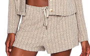 Mai Long Sleeve Cardigan-Mai Lounge Short