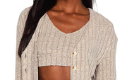 Mai Long Sleeve Cardigan-Mai Lounge Short