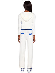 Beach Bunny: Colette Knit Stripe Tank-Colette Knit Stripe Pant (S2508T1-WHBU-S2508B1-WHBU)