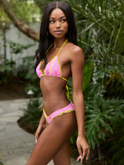 Beach Bunny: Karissa Tri-Karissa Bikini (B2227T1-PINK-B2227B4-PINK)