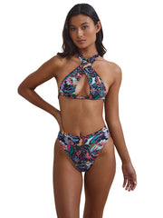 Stone Fox Swim: Rico-Borneo Bikini (SFT1061LY-TPSK-SFB1068LY-TPSK)