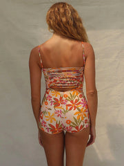 Stone Fox Swim: Bobby Surf Suit One-Piece (SFO1053LY-IKBN)