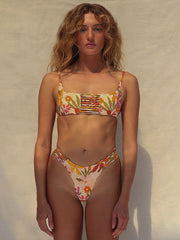 Stone Fox Swim: Dario-Enzo Bikini (SFT1069LY-IKBN-SFB1066LY-IKBN)