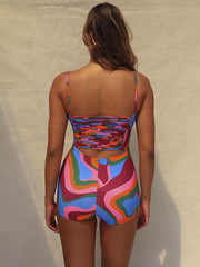 Stone Fox Swim: Bobby Surf Suit One-Piece (SFO1053LY-VLCN)