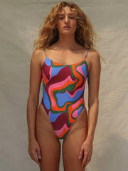 Stone Fox Swim: Surya One-Piece (SFO1052LY-VLCN)
