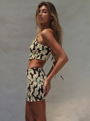 Stone Fox Swim: Celine-Lulu Skirt (SFC1013RC-HILO-SFC1014RC-HILO)