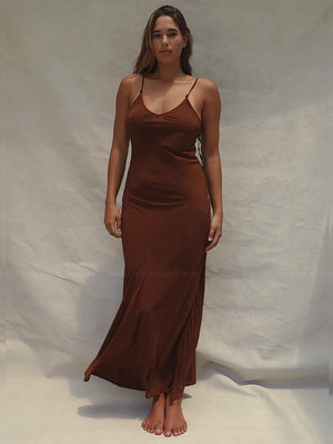 Stone Fox Swim: Alma Beaded Slip Dress (SFC1020RC-CCOL)