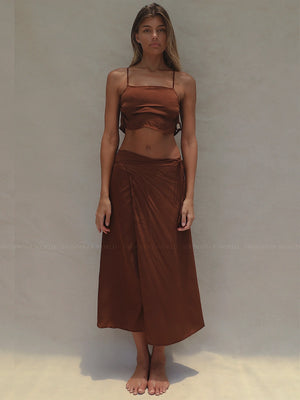 Stone Fox Swim: Nia-Holiday Skirt (SFC1018RC-CCOL-SFC1017RC-CCOL)