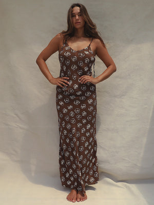 Stone Fox Swim: Alma Beaded Slip Dress (SFC1020RC-MIRG)