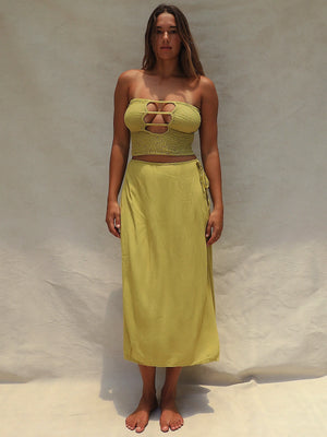 Stone Fox Swim: Coco Tube-Holiday Skirt (SFC1029RK-SOSG-SFC1024RK-SOSG)