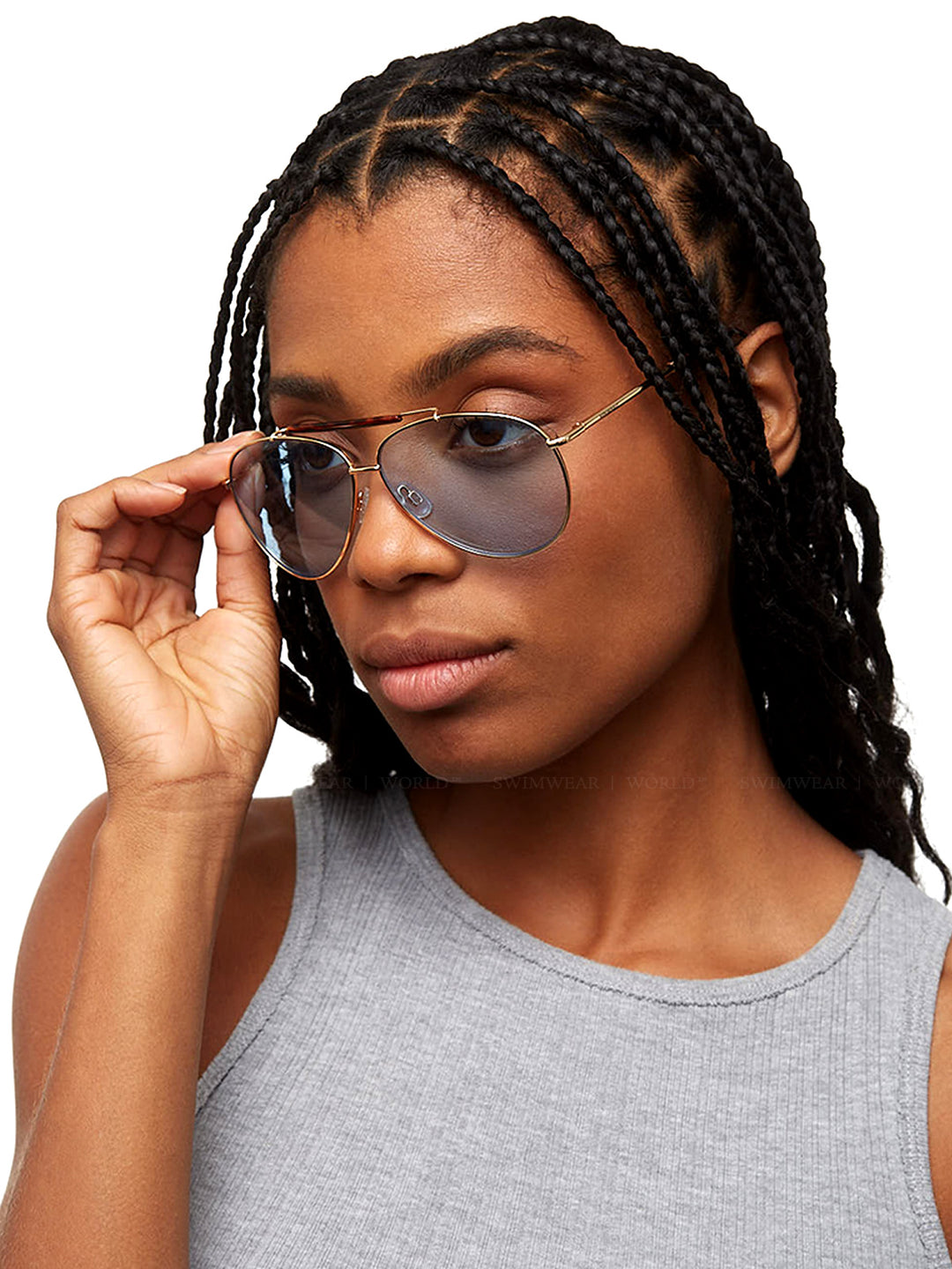 We Wore What: The City Sunglasses (WWAC09-1-ZSY) – Swimwear  display picture 1