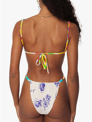 We Wore What: Ruched Underwire-Adjustable Ruched Bikini (WWST26-14-124-WWSB30-04-124)