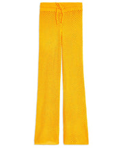 Crochet Ruched Crop-Crochet Drawcord Pant ::RET
