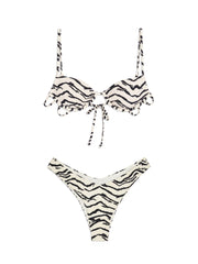 We Wore What: Ruched Underwire-Delilah Bikini (WWST26-15-ZVG-WWSB13-37-ZVG)
