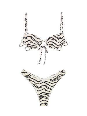 We Wore What: Ruched Underwire-Delilah Bikini (WWST26-15-ZVG-WWSB13-37-ZVG)