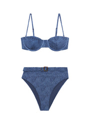 We Wore What: Balconette-Emily Bikini (WWST55-14-42B-WWSB26-14-42B)