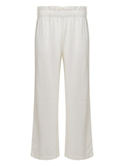 We Wore What: Paperbag Linen Pant (WWCB32-1-100)