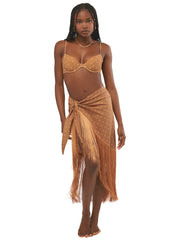 We Wore What: Fringe Sarong (WWCB41-02-BIM)