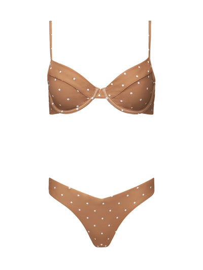 We Wore What: Full Coverage Underwire-Delilah Bikini (WWST78-04-BIM-WWSB13-85-BIM)