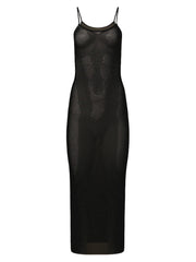 We Wore What: Mesh Scoop Maxi Slip Dress (WWC51-07-001) Swimwear World We Wore What: Mesh Scoop Maxi Slip Dress (WWC51-07-001) Swimwear World