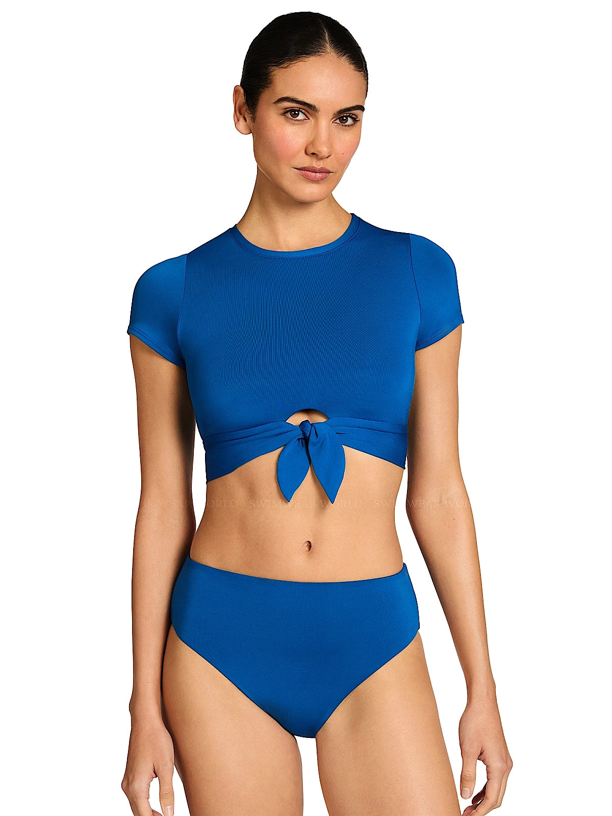 Robin Piccone: Ava T-Shirt-Ava High Waist Bikini