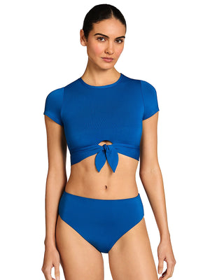 Robin Piccone: Ava T-Shirt-Ava High Waist Bikini (251709-LPS-221769-LPS)