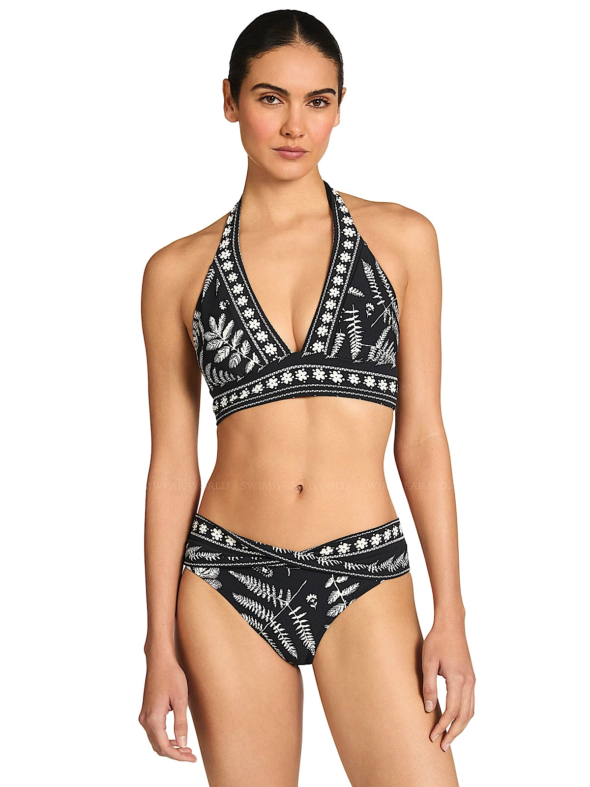 Robin Piccone: Hailey Halter Bra-Hailey Twist Bikini