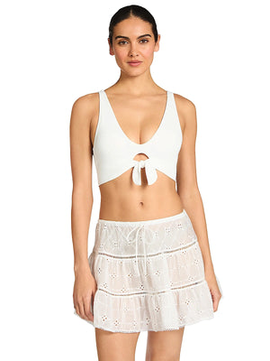 Robin Piccone: Kimmy Tiered Skirt (265760-WHT)