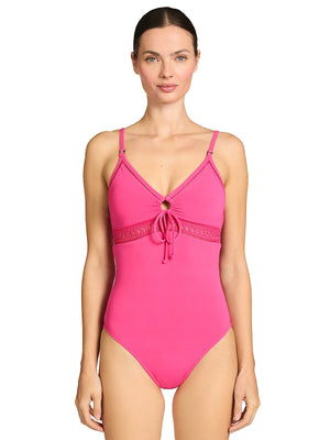 Robin Piccone: Isabelle Keyhole One-Piece (265417-STW)