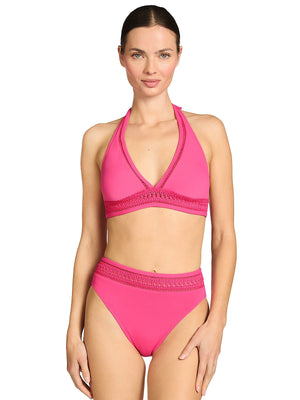 Robin Piccone: Isabelle Halter Bra-Isabelle High Waist Bikini (265405-STW-265469-STW)