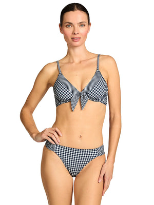 Robin Piccone: Brigitte Triangle With Underwire-Brigitte Tab Side Hipster Bikini (263800-NAC-263862-NAC)