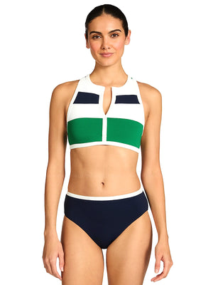 Robin Piccone: Jacqui Tank Bra-Jacqui High Waist Bikini (263607-NGC-263669-NGC)