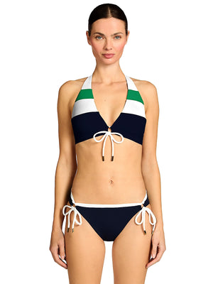 Robin Piccone: Jacqui Halter-Jacqui Side Tie Bikini (263605-NGC-263663-NGC)