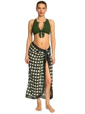 Robin Piccone Theda Long Pareo in Martini Combo (277832-MRC)