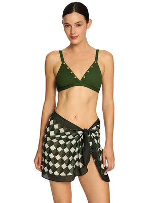 Robin Piccone Theda Short Pareo in Martini Combo (277831-MRC)