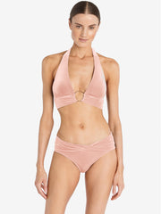 Robin Piccone: Roxy Halter-Roxy Twist Bikini (220602-BLS-220602-BLS)