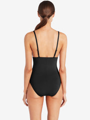 Robin Piccone: Aubrey Triangle One Piece (221711-BLK)