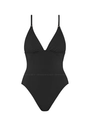 Robin Piccone: Aubrey Triangle One Piece (221711-BLK)