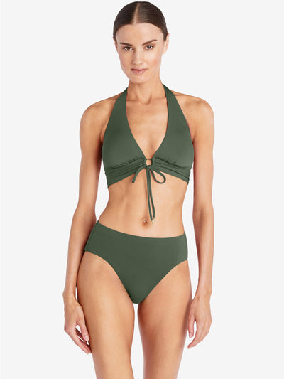 Robin Piccone: Aubrey Halter-Ava Twist Bikini (221703-PNE-221766-PNE)
