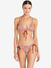 Robin Piccone: Aubrey Triangle-Aubrey Side Tie Bikini (220302-SI-220363-SI)