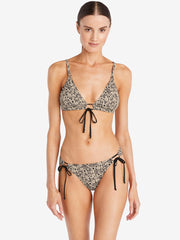 Robin Piccone: Aubrey Triangle-Aubrey Side Tie Bikini (220302-BKI-220363-BKI)