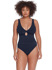 Robin Piccone: Ava Plunge One Piece (221716-NAV)