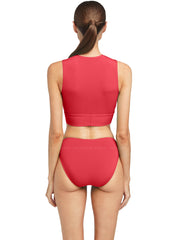 Robin Piccone: Aubrey Tank-Aubrey High Waist Bikini (221723-POP-221767-POP)