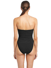 Robin Piccone: Aubrey Bandeau One Piece (221718-BLK)