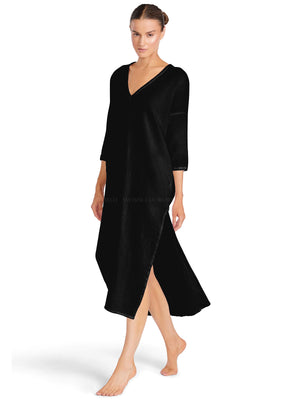 Robin Piccone: Emily V-Neck Tunic Dress (233327-BLK)