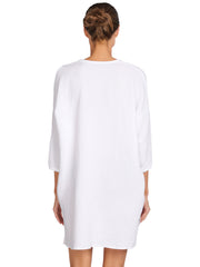 Robin Piccone: Emily V-Neck Tunic (233317-WHT)