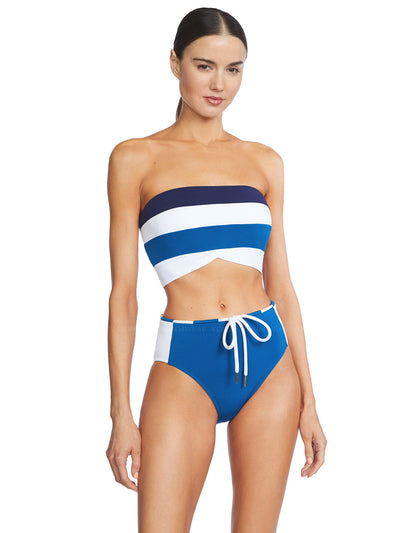 Robin Piccone: Emma Bandeau-Emma High Waist Bikini (232708-SAFC-232769-SAFC)