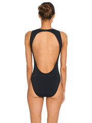 Robin Piccone: Ava Scoop Neck One Piece (231717-BLK)